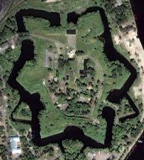 Traza italiana de Daugavgriva, Riga, Letonia