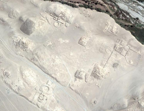 Ciudad sagrada de Caral — Chupacigarro en los mapas de Turismo Google