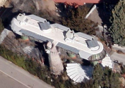 Casa y estudio del arquitecto Bart Prince en los mapas de Turismo Google